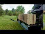 Agri-Fab 40" Tow Behind Spike Aerator - 10 Galvanized Spike Disks, 100 lb Weight Tray, 2.5" Penetration Depth, Folding Hitch, Model 45-0544 - Image 5