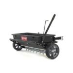 Agri-Fab 32" Poly Tow Spiker Seeder Spreader - 100 lb Capacity Spike Aerator Combo, Lawn Fertilizer Drop Spreader for Tractors