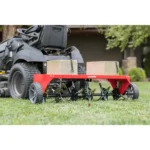Craftsman 40" Tow Behind Plug Aerator – 24 Galvanized Coring Points, 3" Depth, Universal Hitch, Flat-Free Tires - Image 2
