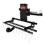 Agri-Fab Zero Turn Dethatcher – 48" Operating Width, Multi-Fit Design, Foot Control, Adjustable Tine Height