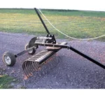 DR Power 48 Inch ATV Landscape Rake | Tow-Behind Grading Rake for ATV & UTV | 24 Heat-Treated Tines - Image 5