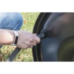 Agri-Fab 48" Tow Behind Lawn Roller - Water-Fillable Steel Drum, 910 lb Capacity, Welded Seam, Scraper Bar, Fits Garden Tractors, Model 45-0244 - Image 4
