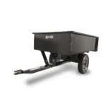 Agri-Fab Utility Garden Cart with Dump Box – 750 lb Capacity, Steel Bed, Quick-Release Dump, Pneumatic Tires - Image 2