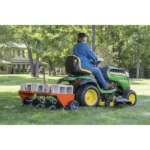 Agri-Fab 48" Tow Behind Plug Aerator - 32 Galvanized Knives, 3" Deep Cores, 175 lb Weight Tray, Fits Lawn Tractors, Model 45-0299 - Image 3