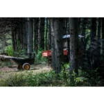 Polar HD1200 15 cu ft Poly Dump Trailer – 1200 lb Capacity, Tilt & Pivot Frame, Steel Frame - Image 3