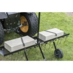 Agri-Fab 48" Tow Behind Dethatcher - 24 Spring Steel Tines, 70 lb Weight Tray, Thatch Remover for Lawn Tractors, Cantilever Handle, Model 45-0300 - Image 6