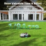 YARD CARE 2026 Robot Lawn Mower | App Control, Brushless Motor, Auto-Charging, Obstacle Detection, 0.8"-2.4" Cut, 1/8 Acre - Image 6