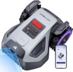 ANTHBOT M9 Robot Lawn Mower 1/4 Acre | Dual Vision+NRTK, No Perimeter Wire, App Control, 45% Slope, 1.2"-2.7" Cut, Multi-Zone