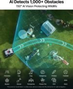 ANTHBOT M9 Robot Lawn Mower 1/4 Acre | Dual Vision+NRTK, No Perimeter Wire, App Control, 45% Slope, 1.2"-2.7" Cut, Multi-Zone - Image 6
