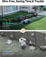 ANTHBOT M9 Robot Lawn Mower 1/4 Acre | Dual Vision+NRTK, No Perimeter Wire, App Control, 45% Slope, 1.2"-2.7" Cut, Multi-Zone - Image 8