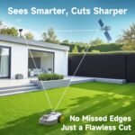 BESTMOW Robot Lawn Mower 1.5 Acre, RTK+4 Eye Vision Mapping, Ultra Quiet Self-Charging Robotic Mower, APP Control, Anti-Theft GPS - Image 5