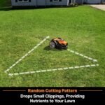 LawnMaster OcuMow MAX VBRM601YCM Wire-Free Robot Mower | Optical Navigation, Obstacle Avoidance, 3500 sq ft, 35% Slope, No App - Image 3