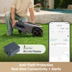MOVA LiDAX Ultra 2000 Robot Lawn Mower 0.5 Acre | No Wire, No RTK, 360° 3D LiDAR+AI Vision, 45% Slope, 1.2"-3.9" Cut, 150 Zones - Image 4