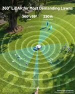 Mammotion LUBA 3 AWD 5000H Robot Lawn Mower for 1.25 Acres | 360° LiDAR+RTK+AI Vision, AWD 80% Slopes, 165W, 50 Zones, App - Image 7