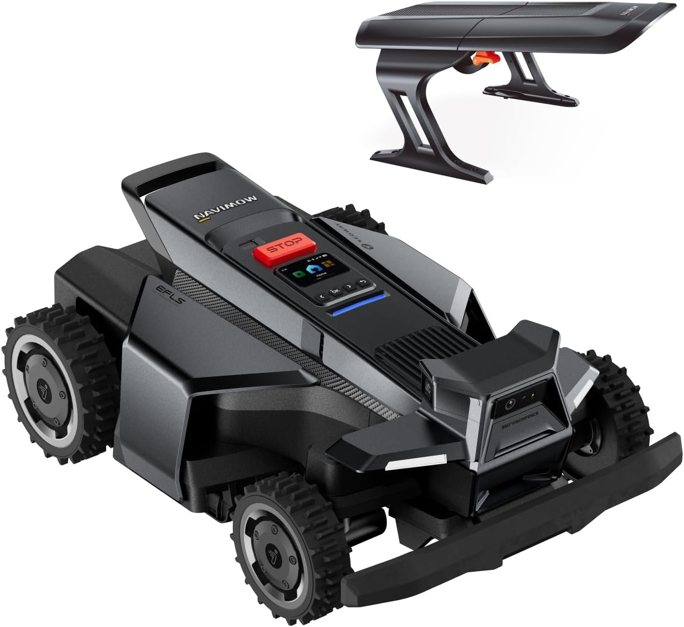 Navimow (1) Segway Navimow X430 Robot Lawn Mower 1 Acre | 4WD 84% Slopes, Zero-Turn, Dual 180W Motors, EFLS RTK+360° Vision, Garage Set - Image 1