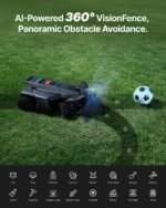 Segway Navimow X430 Robot Lawn Mower 1 Acre | 4WD 84% Slopes, Zero-Turn, Dual 180W Motors, EFLS RTK+360° Vision, Garage Set - Image 3