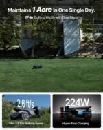 Segway Navimow X430 Robot Lawn Mower 1 Acre | 4WD 84% Slopes, Zero-Turn, Dual 180W Motors, EFLS RTK+360° Vision, Garage Set - Image 7