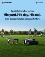 Segway Navimow X430 Robot Lawn Mower 1 Acre | 4WD 84% Slopes, Zero-Turn, Dual 180W Motors, EFLS RTK+360° Vision, Garage Set - Image 9