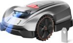 Sunseeker X3 Plus Robot Lawn Mower, Wire-Free 0.3 Acre, RTK + Vision AI Navigation, Obstacle Avoidance, Ride-on-Edge Cutting, App Control